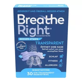 BESSER Breathe Breathe Right nosní pl. normální transp., 30 ks