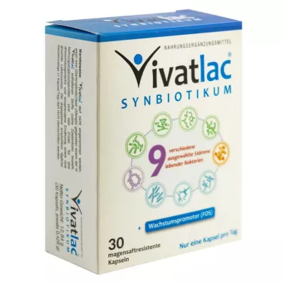 VIVATLAC SYNBIOTIKUM enterické potahované tobolky, 30 ks