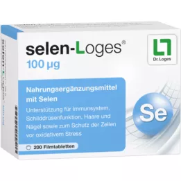 SELEN-LOGES 100 μg potahované tablety, 200 ks