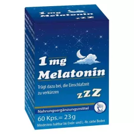 MELATONIN 1 mg kapsle, 60 ks
