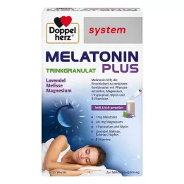 DOPPELHERZ Melatonin Plus Trinkgranulat system Btl, 30 ks