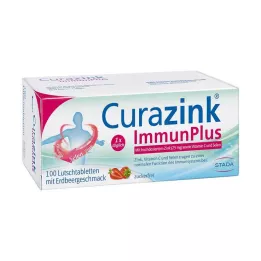 CURAZINK Pastilky ImmunPlus, 100 ks