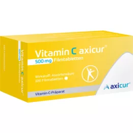 VITAMIN C AXICUR 500 mg potahované tablety, 100 ks