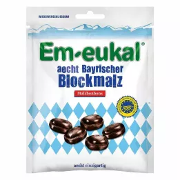 EM EUKAL aecht Bayrischer Blockmalz sladové bonbony, 100 g
