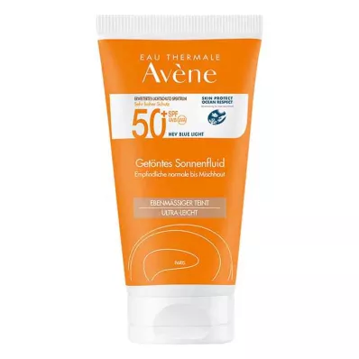 AVENE Sun fluid SPF 50+ tónovaný, 50 ml