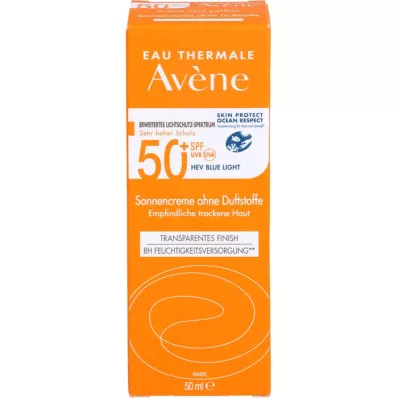 AVENE Krém na opalování SPF 50+ bez vůně, 50 ml