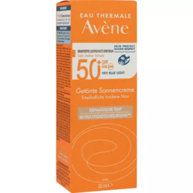 AVENE Opalovací krém SPF 50+ tónovaný, 50 ml