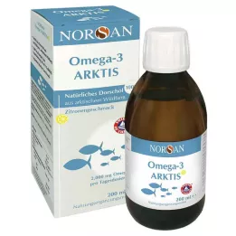 NORSAN Omega-3 Arctic s vitaminem D3 tekutý, 200 ml