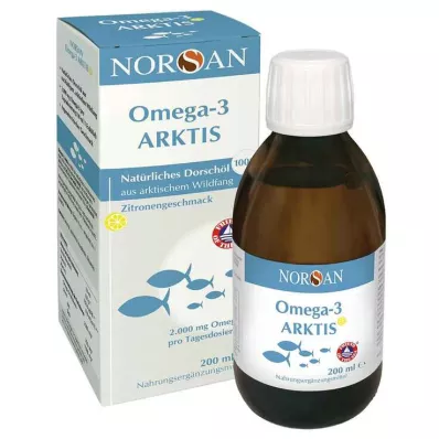 Norsan Omega-3 Arctic s vitaminem D3 liquid, 200 ml