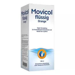 MOVICOL tekutý pomeranč, 500 ml