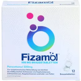 FIZAMOL 500 mg šumivé tablety, 12 ks