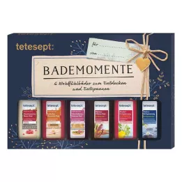 Tetesept dárková sada koupelové momentky, 6x20 ml