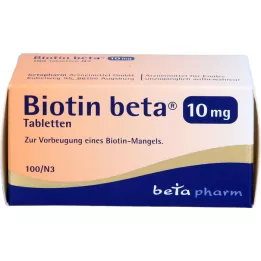 BIOTIN BETA 10 mg tablety, 100 ks