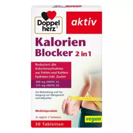 DOPPELHERZ Calorie Blocker 2v1 Tablety, 30 ks