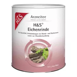 H&amp;S Čaj z dubové kůry, 160 g