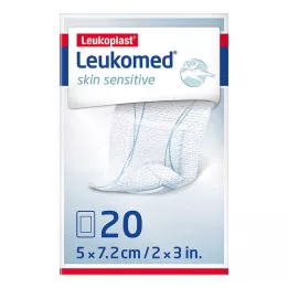 LEUKOMED kůže citlivá sterilní 5x7,2 cm, 20 ks