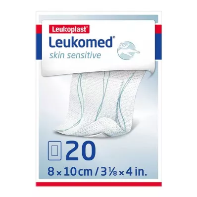 Leukomed® skin sensitive 8x10 cm, 20 ks