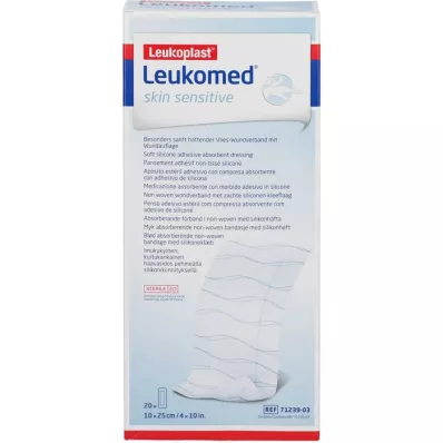 LEUKOMED skin sensitive sterile 10x25 cm, 20 ks