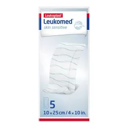 LEUKOMED skin sensitive sterile 10x25 cm, 5 ks