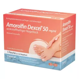 AMOROLFIN Dexcel 50 mg/ml lak na nehty s obsahem účinné látky, 2,5 ml