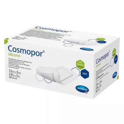 Cosmopor® silikonové krytí na rány 5x7,2 cm, 50 ks