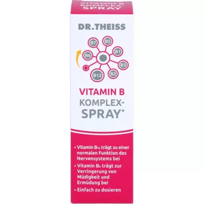 DR.THEISS Vitamin B komplex ve spreji, 30 ml