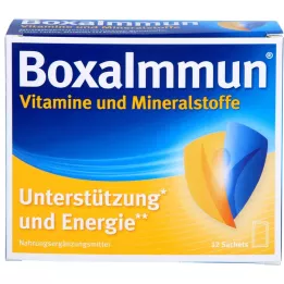 BOXAIMMUN Sáčky s vitamíny a minerály, 12X6 g