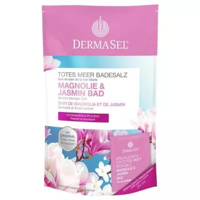 Dermasel Sůl do koupele z Mrtvého moře Magnolia &amp; Jasmín, 1 str