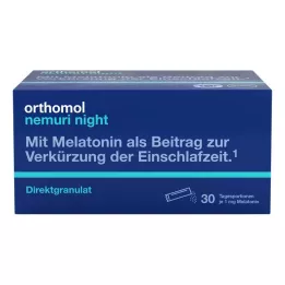 ORTHOMOL nemuri night direct granule, 30 ks