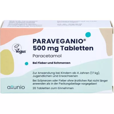 PARAVEGANIO 500 mg tablety, 20 ks