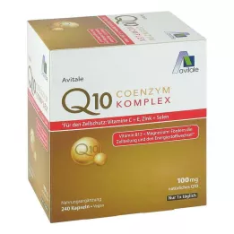 COENZYM Q10 100 mg kapsle+vitamíny+minerály, 240 ks