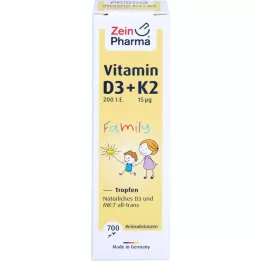 VITAMIN D3+K2 MK-7 všech trans Family drip, 20 ml
