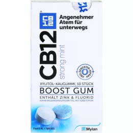 CB12 boost silné mentolové žvýkačky, 10 ks