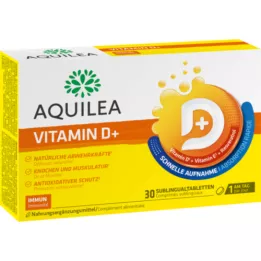 AQUILEA Vitamin D+ tablety, 30 ks