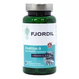 FJORDIL Omega-3 kapsle, 120 kapslí