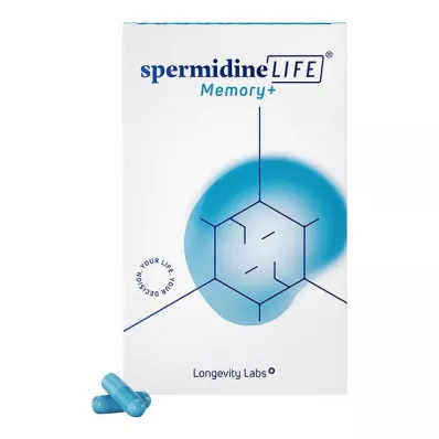 SPERMIDINELIFE Kapsle Memory+, 60 kapslí