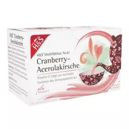 H&amp;S Brusinka-Acerola Cherry s vitaminem C Fbtl., 20X2,8 g