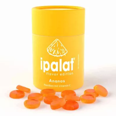 IPALAT Edice pastilek s příchutí Ananas, 40 ks
