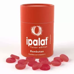 IPALAT Pastilky s příchutí Rambutan, 40 ks