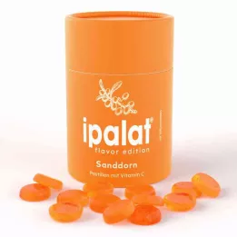 IPALAT Pastilky s příchutí rakytníku, 40 ks
