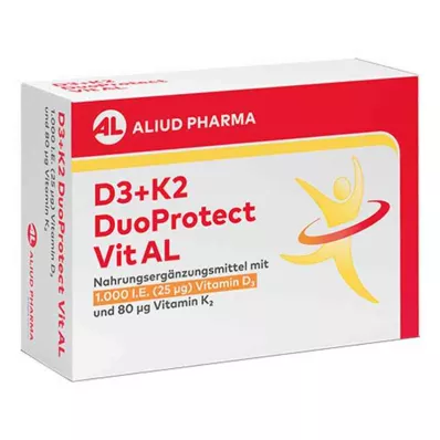 D3+K2 DuoProtect Vit AL 1000 I.E./80 µg Kapsle, 30 ks