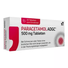 PARACETAMOL ADGC 500 mg tablety, 20 ks