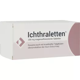 ICHTHRALETTEN 200 mg entericky potahované tablety, 168 ks