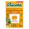 Ricola bez cukru krabička zázvorových pomerančových mátových bonbónů, 50 g