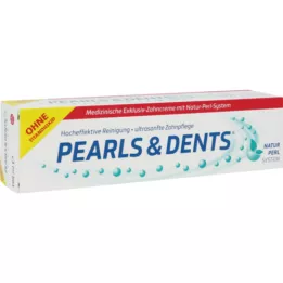 PEARLS &amp; DENTS Exkluzivní zubní pasta bez oxidu titaničitého, 100 ml
