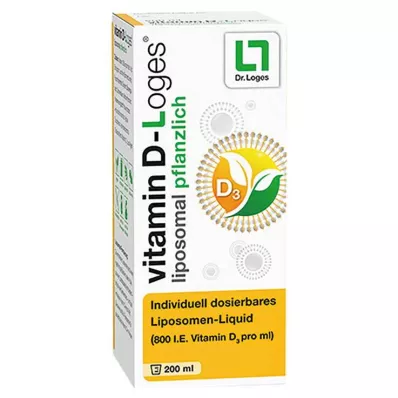 VITAMIN D-LOGES lipozomální zelenina, 200 ml