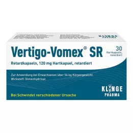 VERTIGO-VOMEX SR Kapsle s pomalým uvolňováním, 30 ks