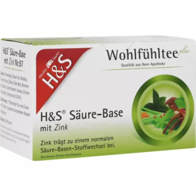 H&amp;S Acid-Base w.Zinc Filter Bag, 20X2.0 g