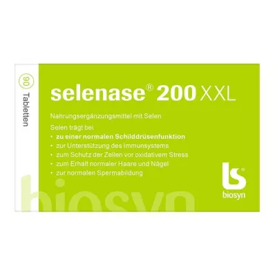 Selenase 200 XXL tablety, 90 ks