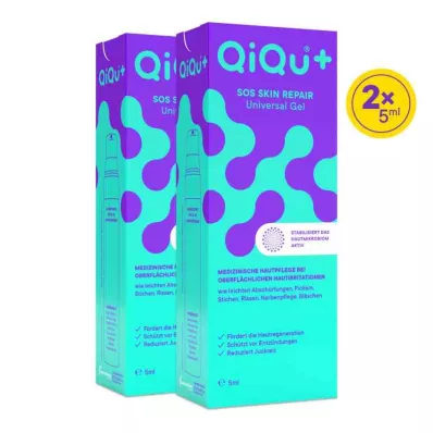 QiQu SOS SKIN REPAIR univerzální gel (2x5 ml)